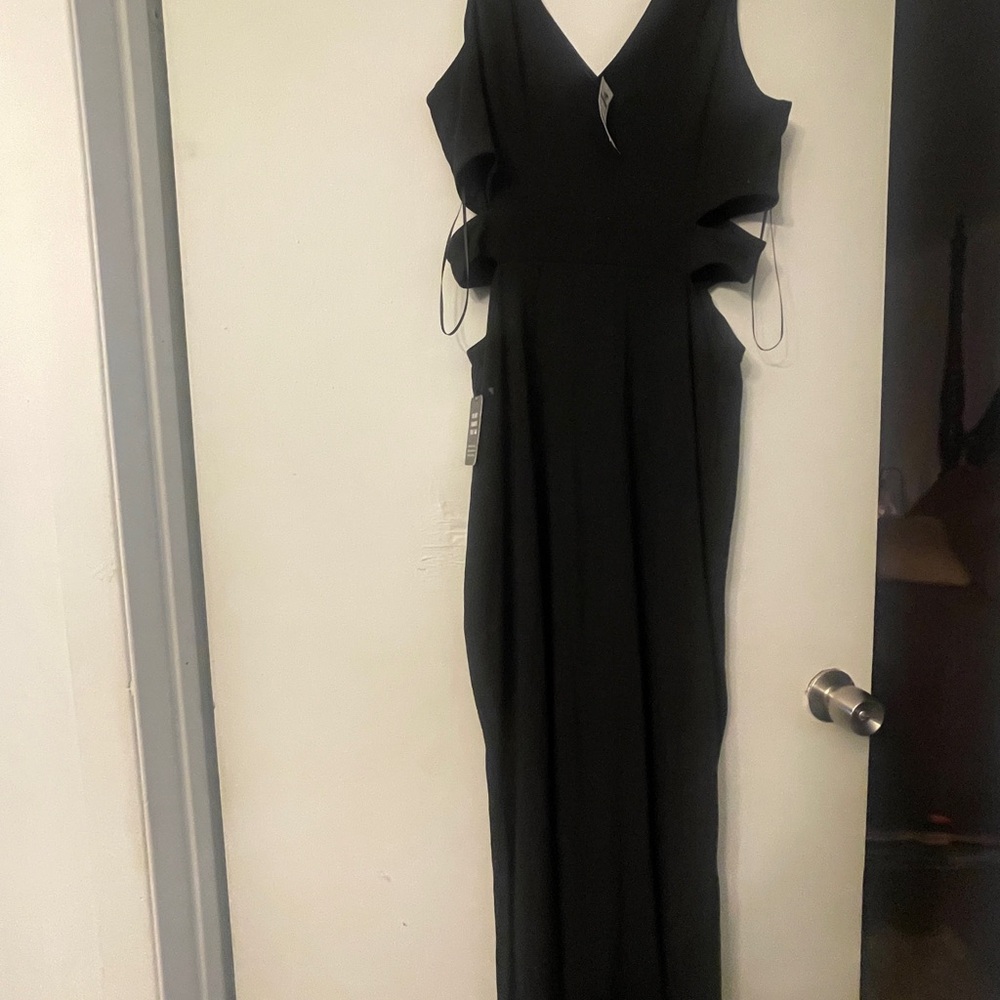 Express Elegant Black Maxi Dress